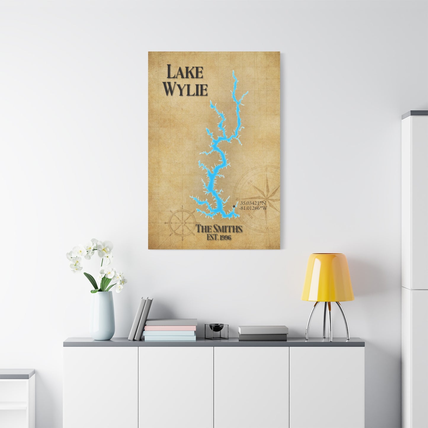 Lake Wylie Custom Canvas (Vintage)