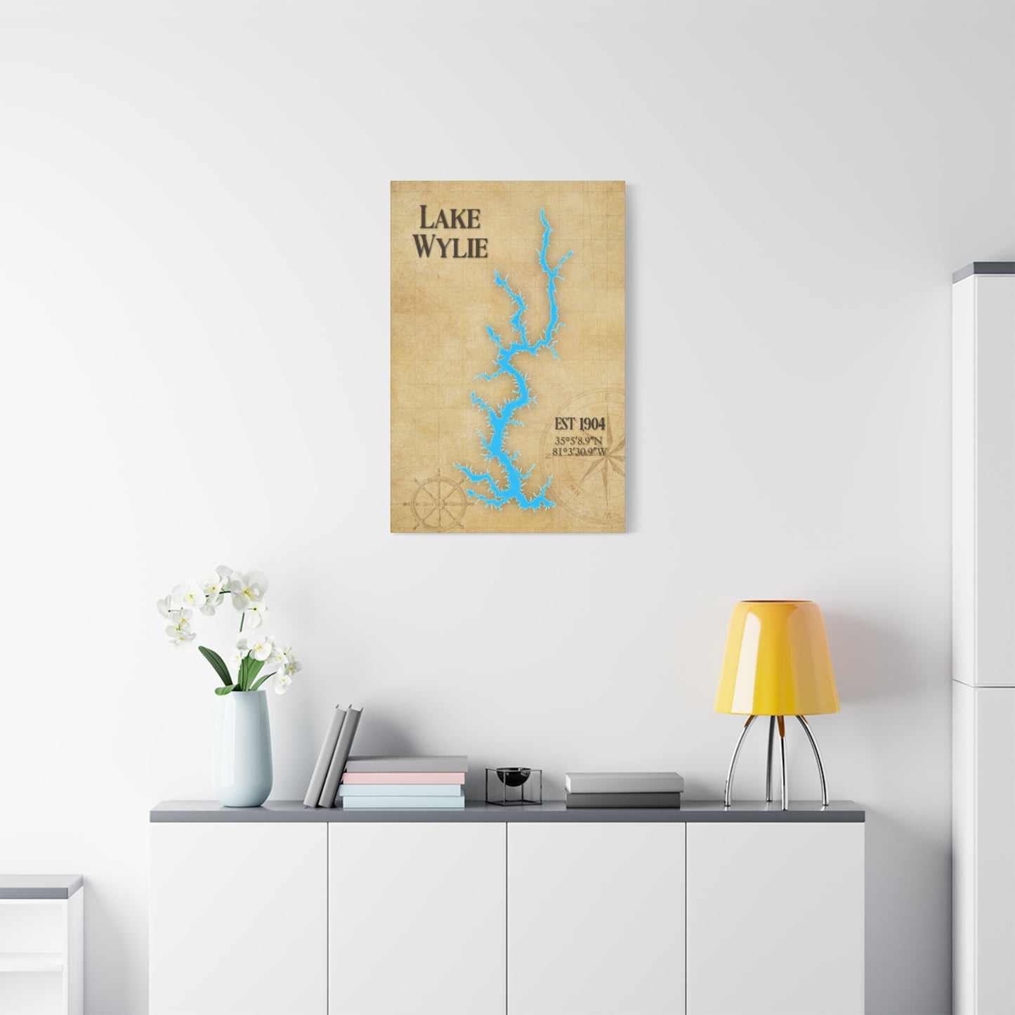 Lake Wylie Canvas (Vintage)