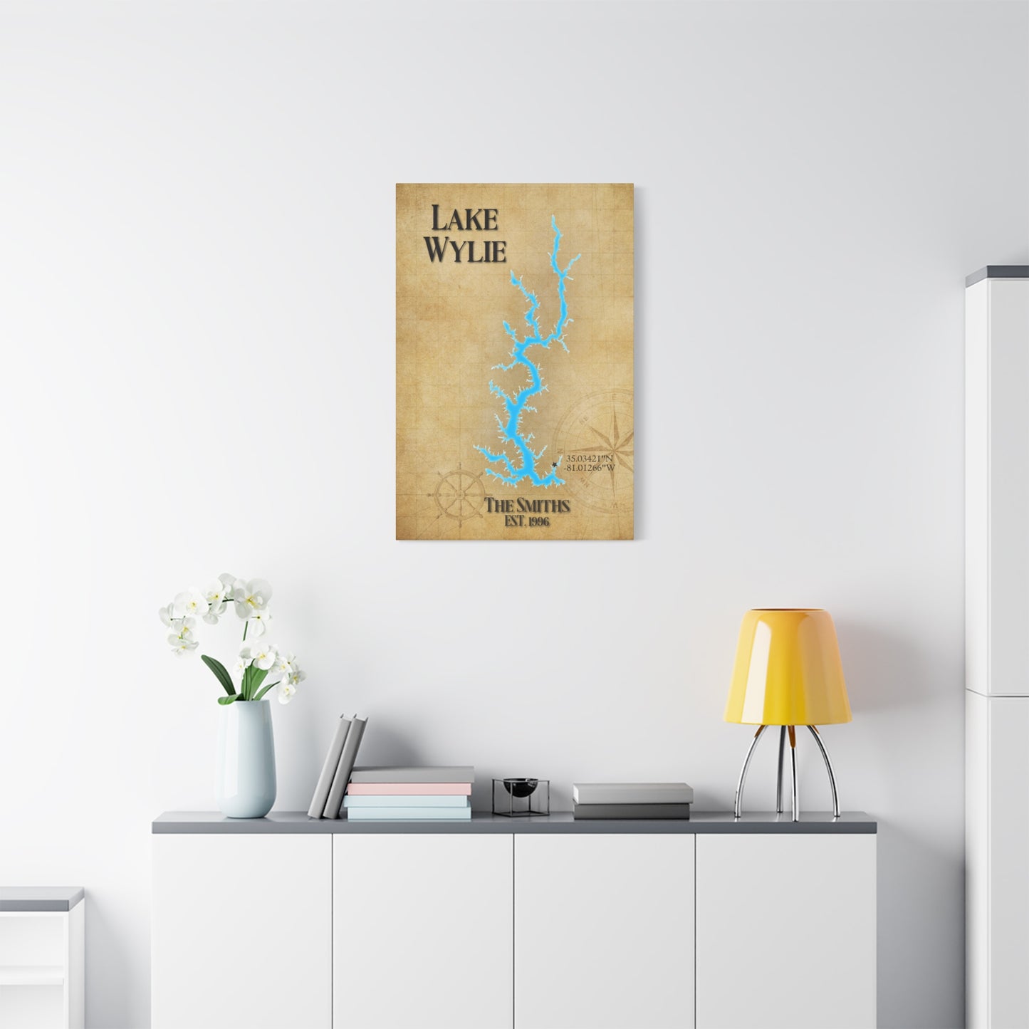 Lake Wylie Custom Canvas (Vintage)