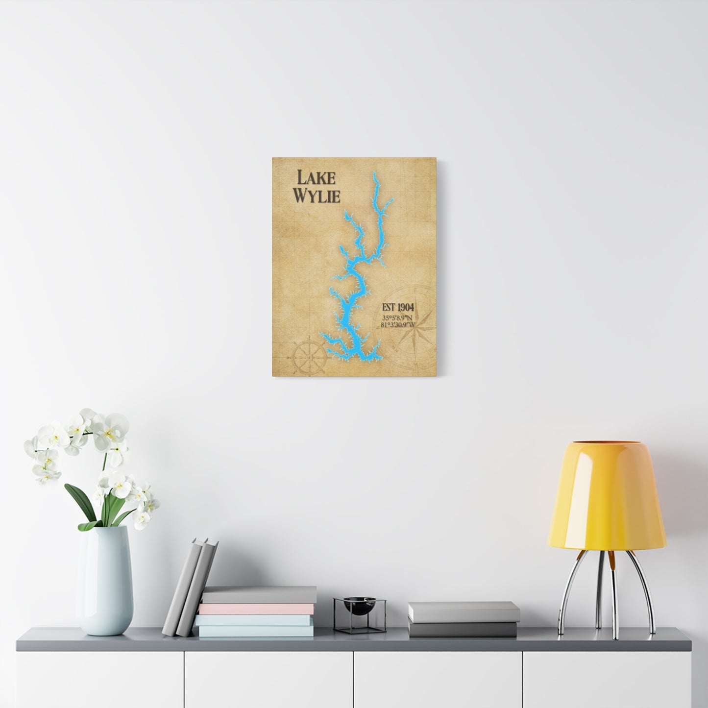 Lake Wylie Canvas (Vintage)