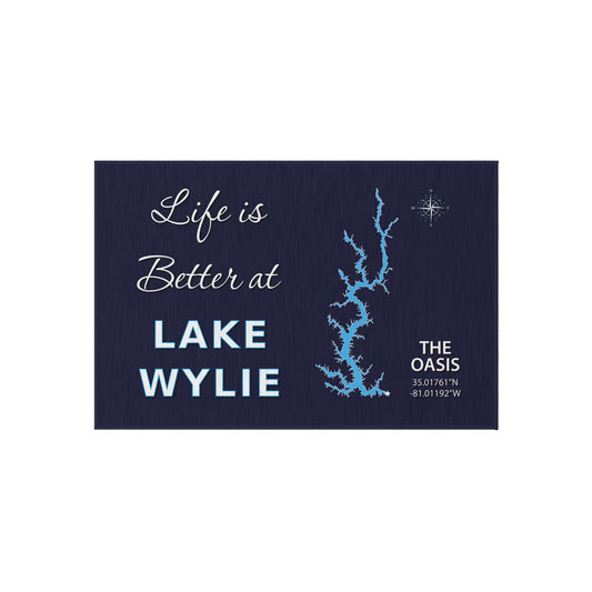 Lake Wylie Outdoor Custom Mat