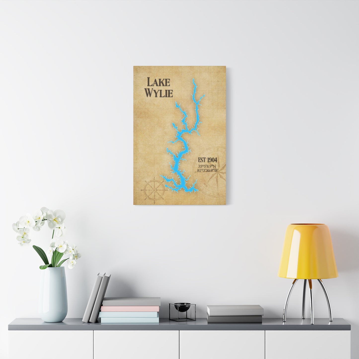 Lake Wylie Canvas (Vintage)