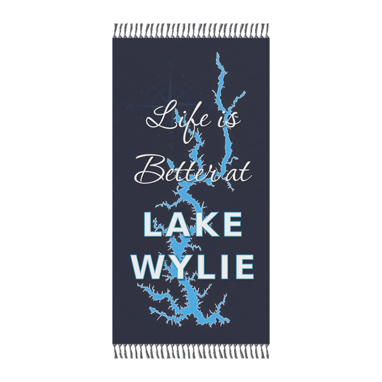 Life is Better at Lake Wylie Boho Beach Cloth