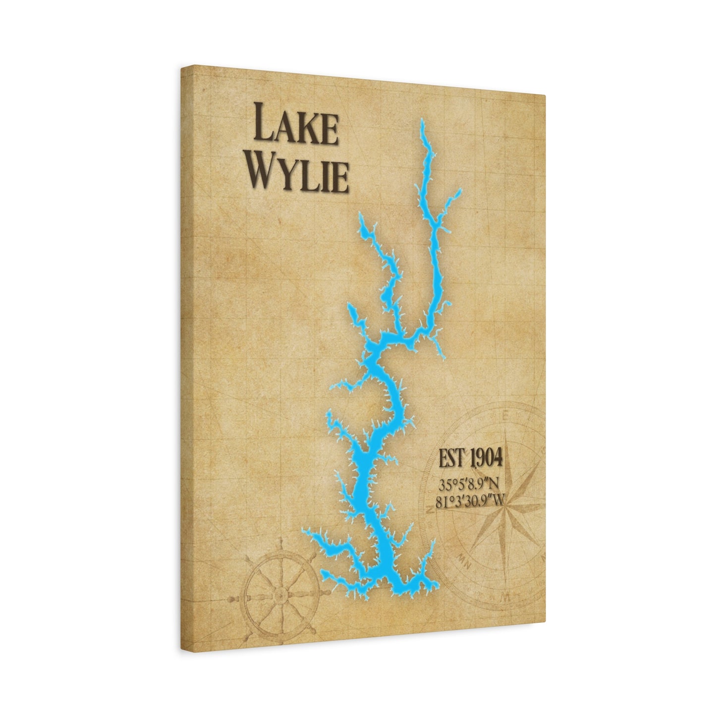 Lake Wylie Canvas (Vintage)