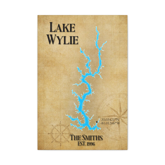 Lake Wylie Custom Canvas (Vintage)