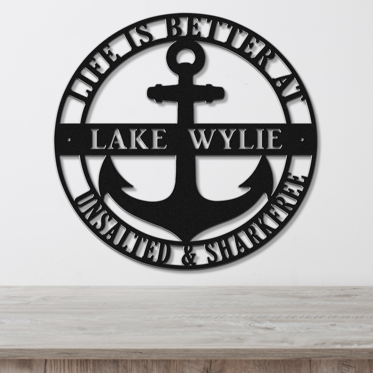 Life is Better at Lake Wylie Metal Sign